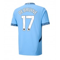 Maglia Calcio Manchester City Kevin De Bruyne #17 Prima Divisa 2024-25 Manica Corta